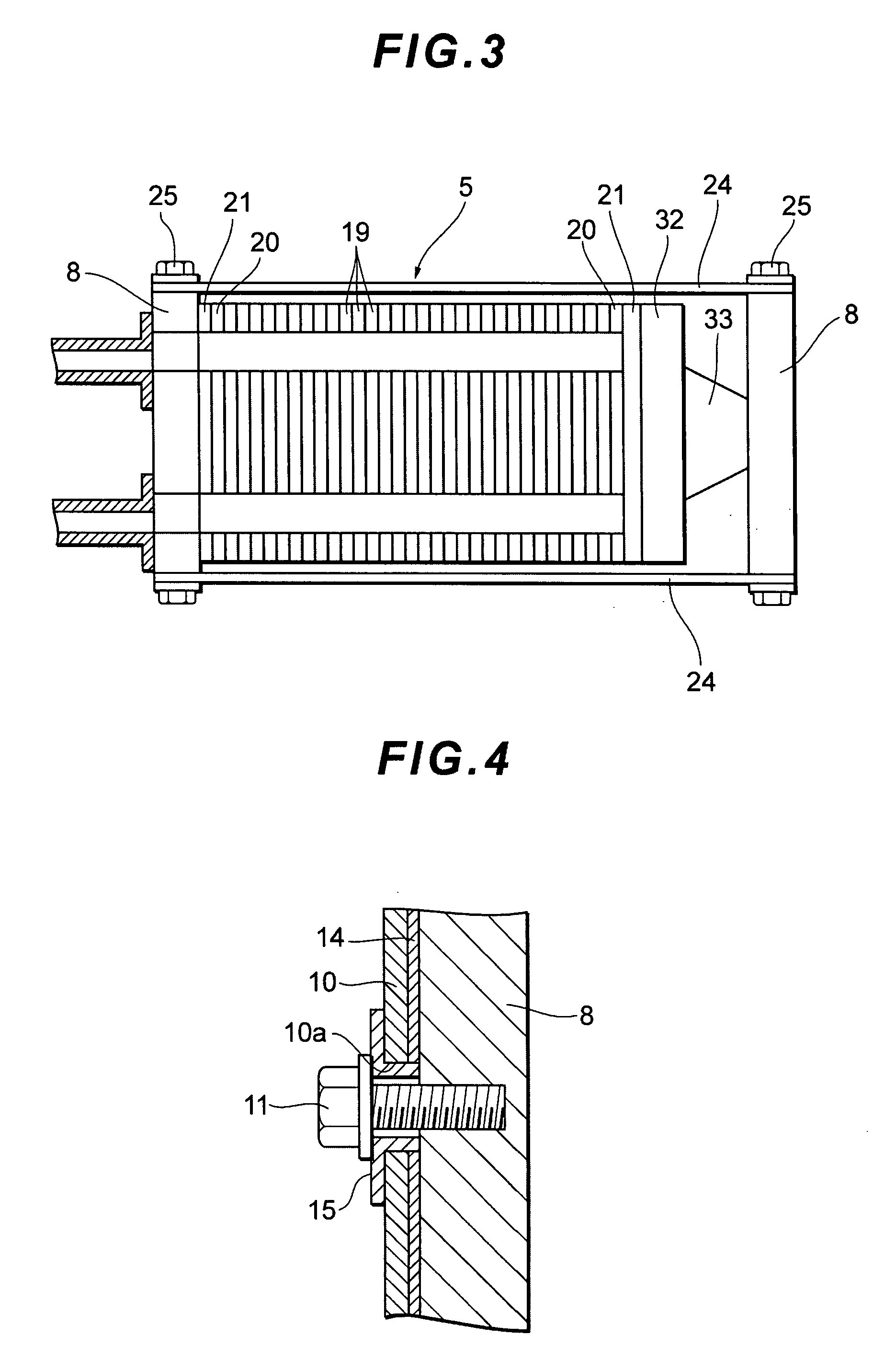 Fuel cell stack, installation structure of fuel cell stack, method of transporting fuel cell stack, and method of mounting fuel cell stack on vehicle