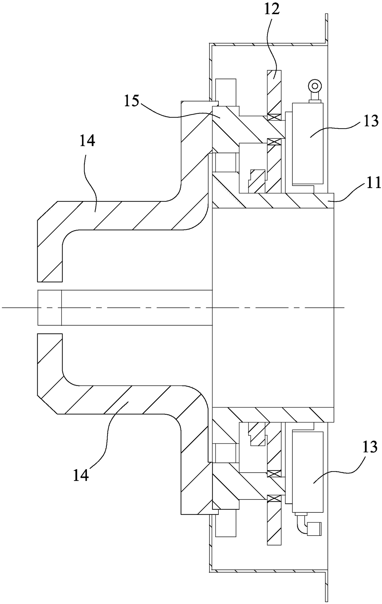 Centering clamping device