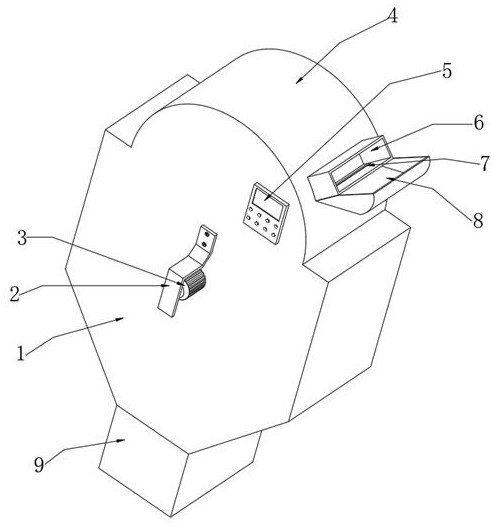 Feeding efficiency optimizing device for anthranilic acid production