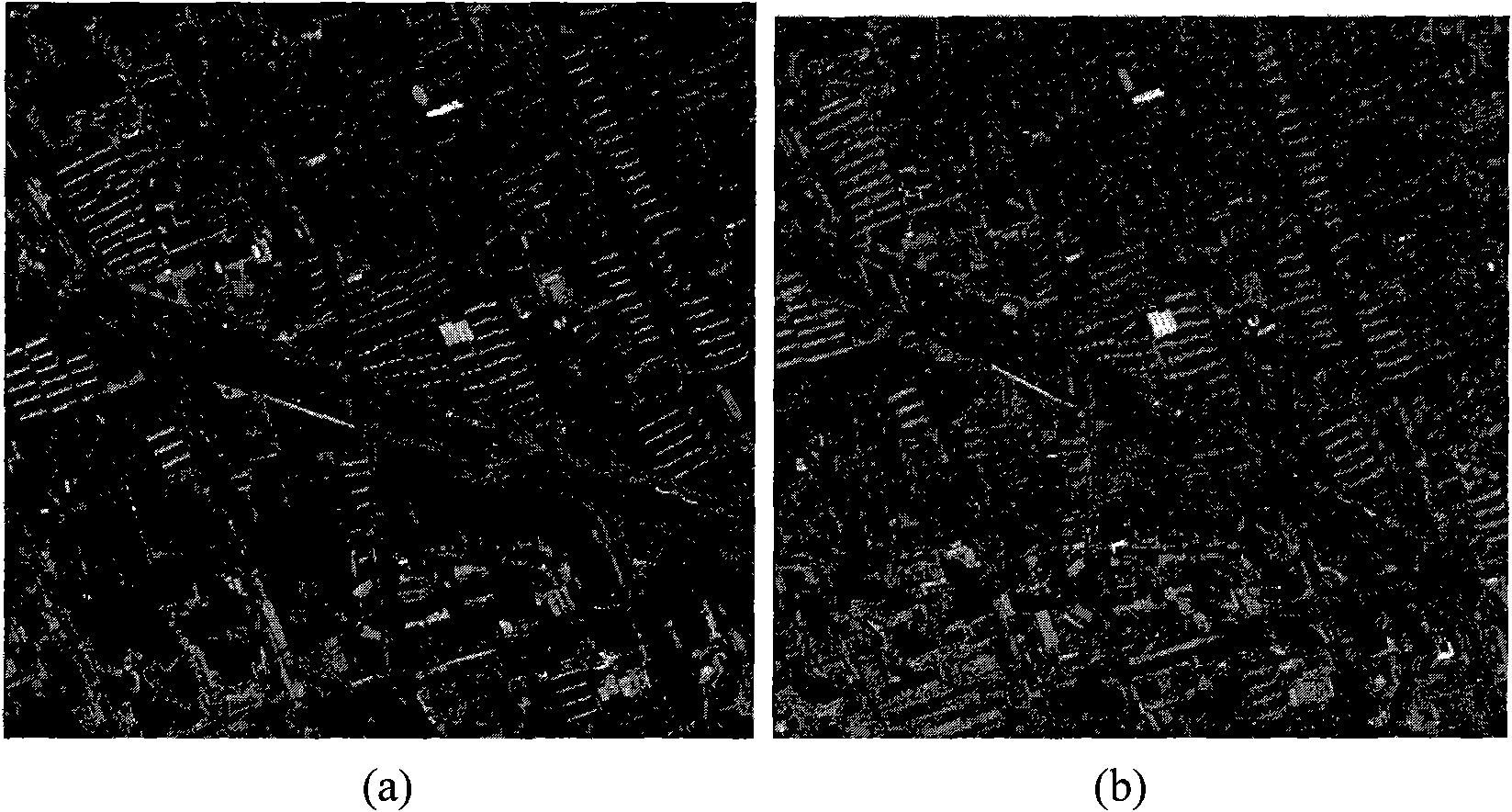 Remote sensing image road extracting method based on stereo constraint