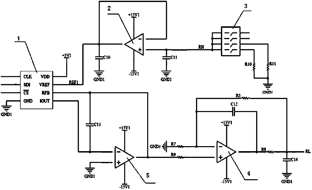 Passive thermal resistor sensor signal simulation circuit
