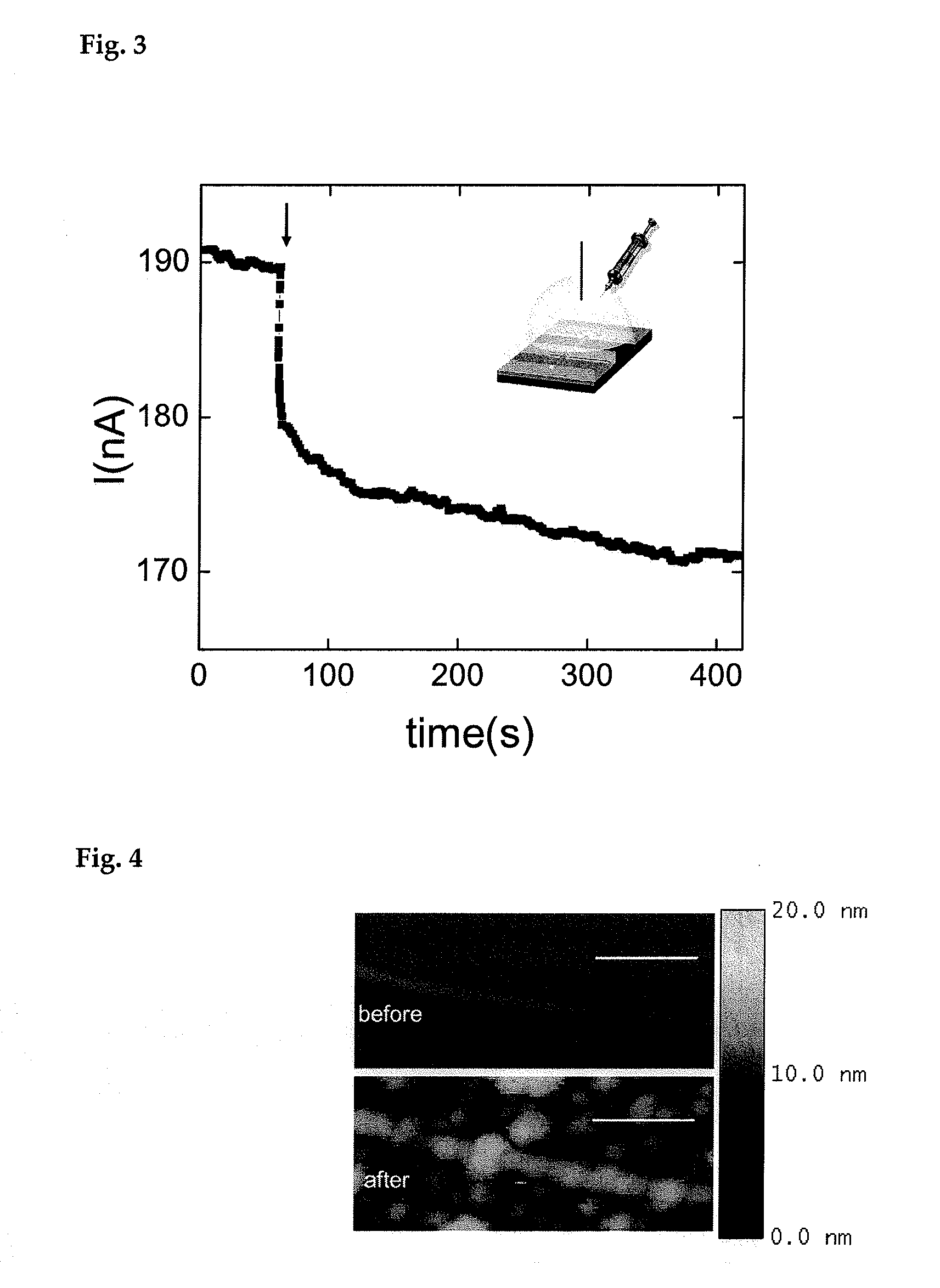 Carbon nanotube biosensors with aptamers as molecular recognition elements and method for sensing target material using the same