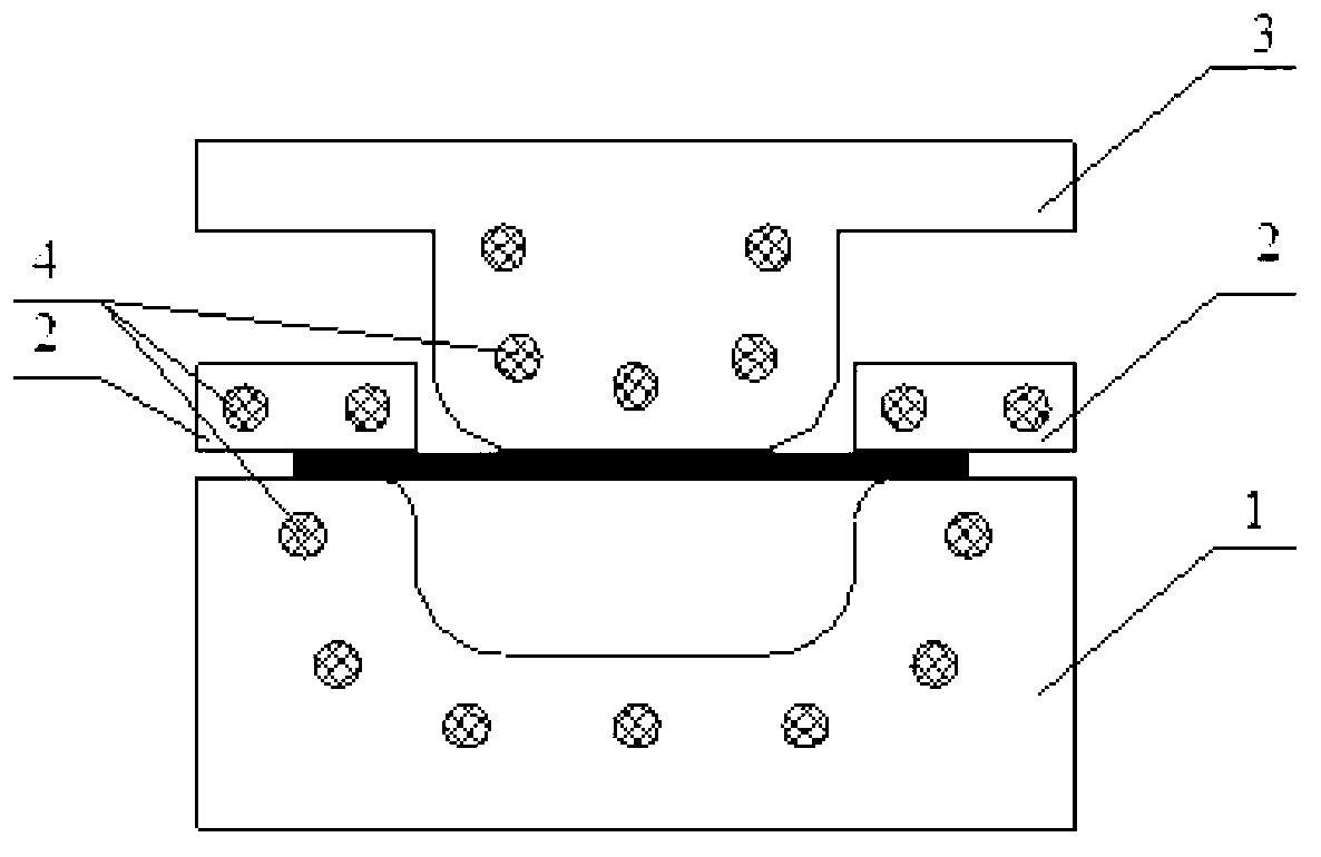 Heat forming method for aluminum alloy sheet metal part after solid solution and water quenching