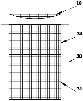 Method for preparing fine aggregate with construction waste and application of fine aggregate
