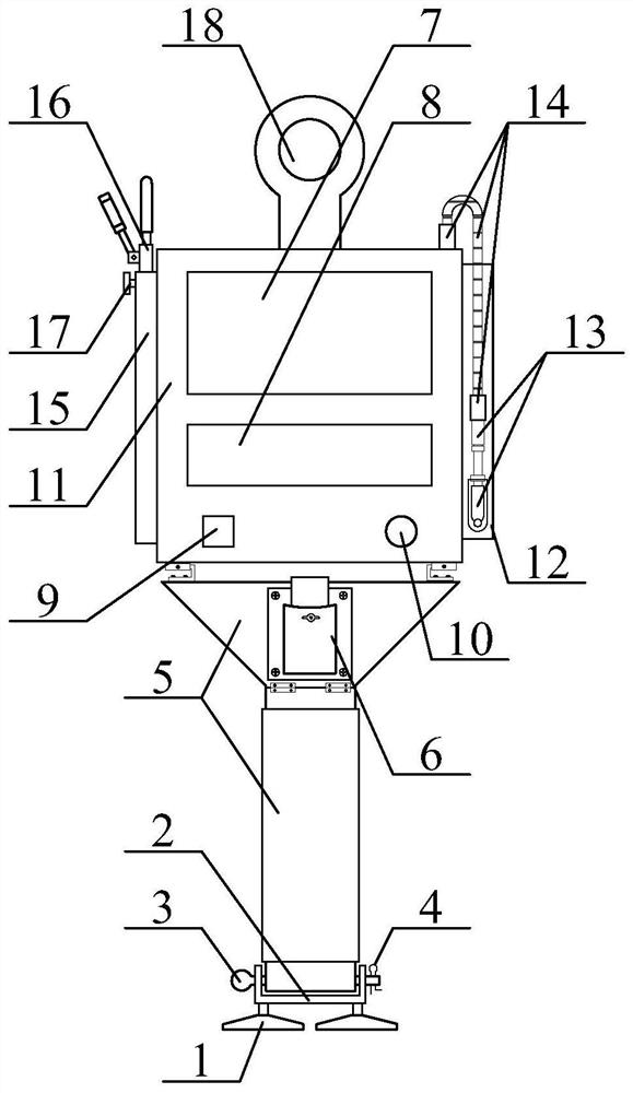 A microbial detection device