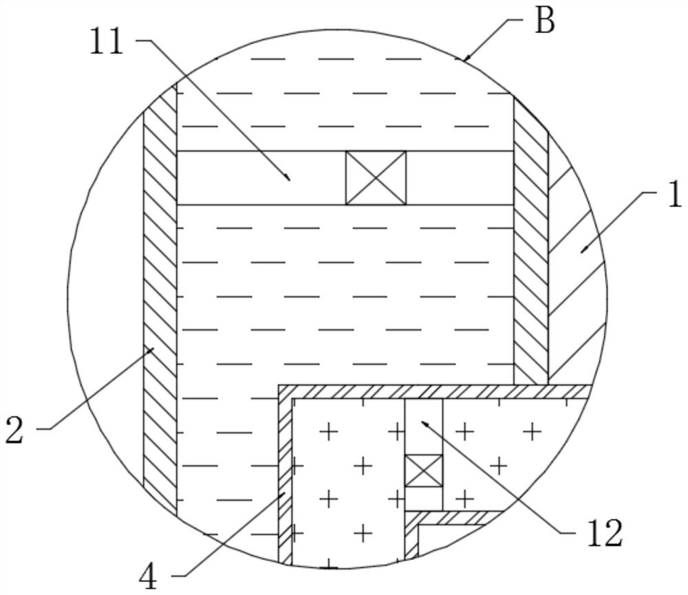 Dustproof heat dissipation device of computer case