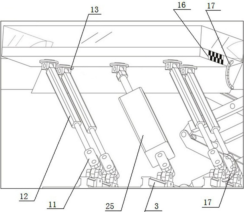 A sandbox physical simulation experimental device for simulating pre-existing fracture superposition oblique-slip deformation