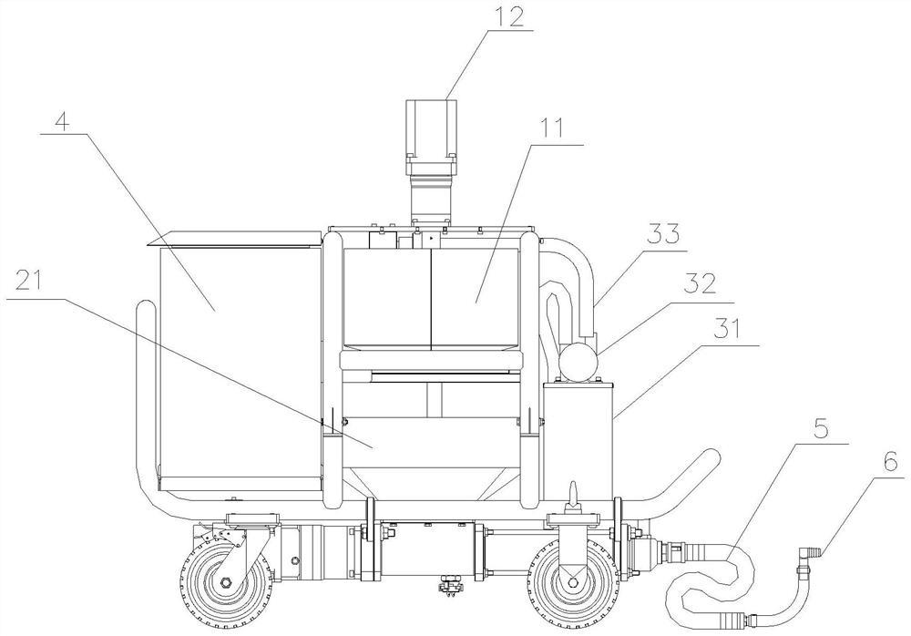 Automatic slurry mixing and grouting system