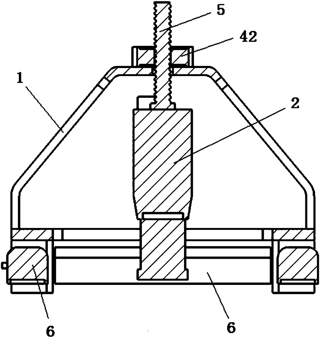 Automatic lighting and focusing detection structure