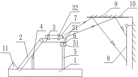 Anti-blocking type projection system