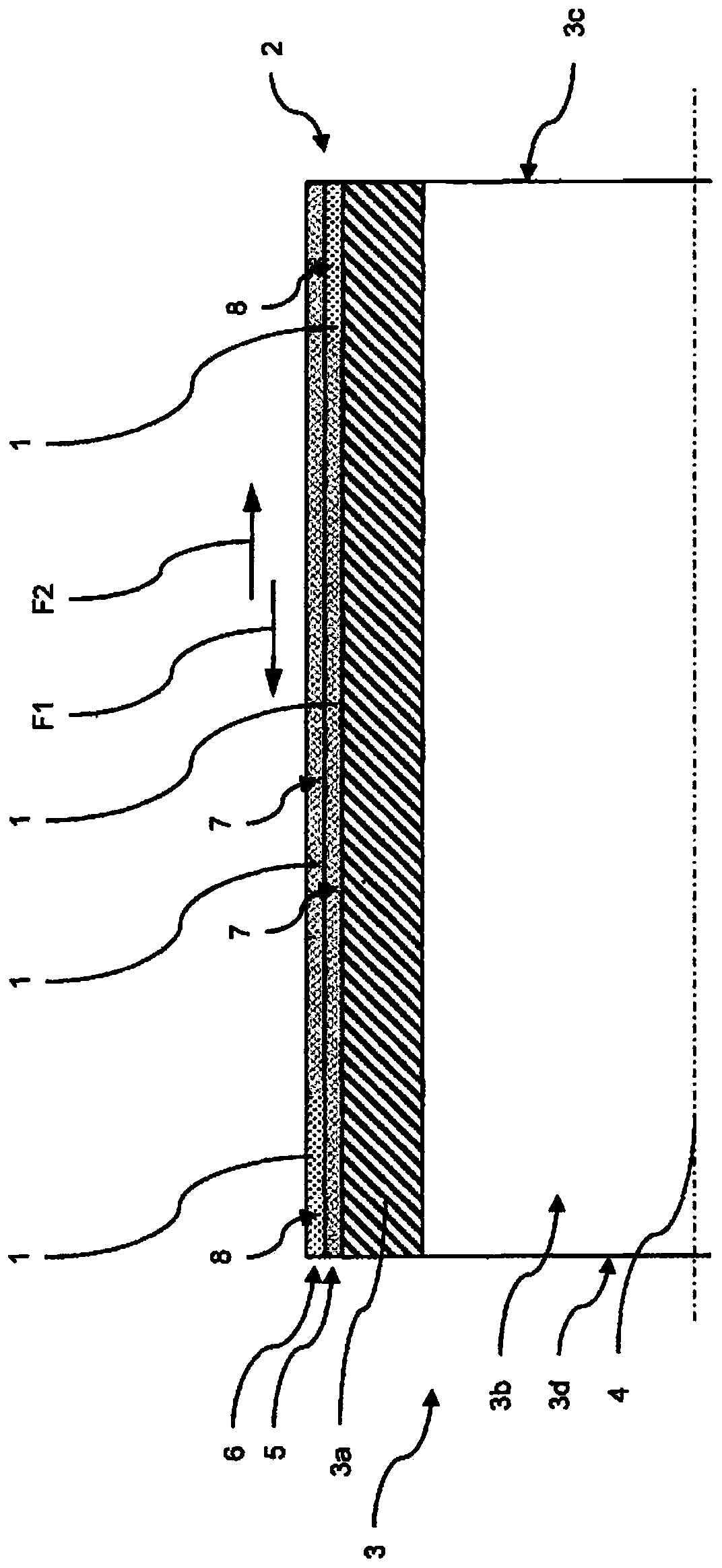 Method for producing multilayer fiber composite preform for fiber composite component