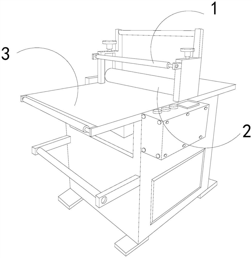 Paper box laminating and feeding equipment of laminating machine