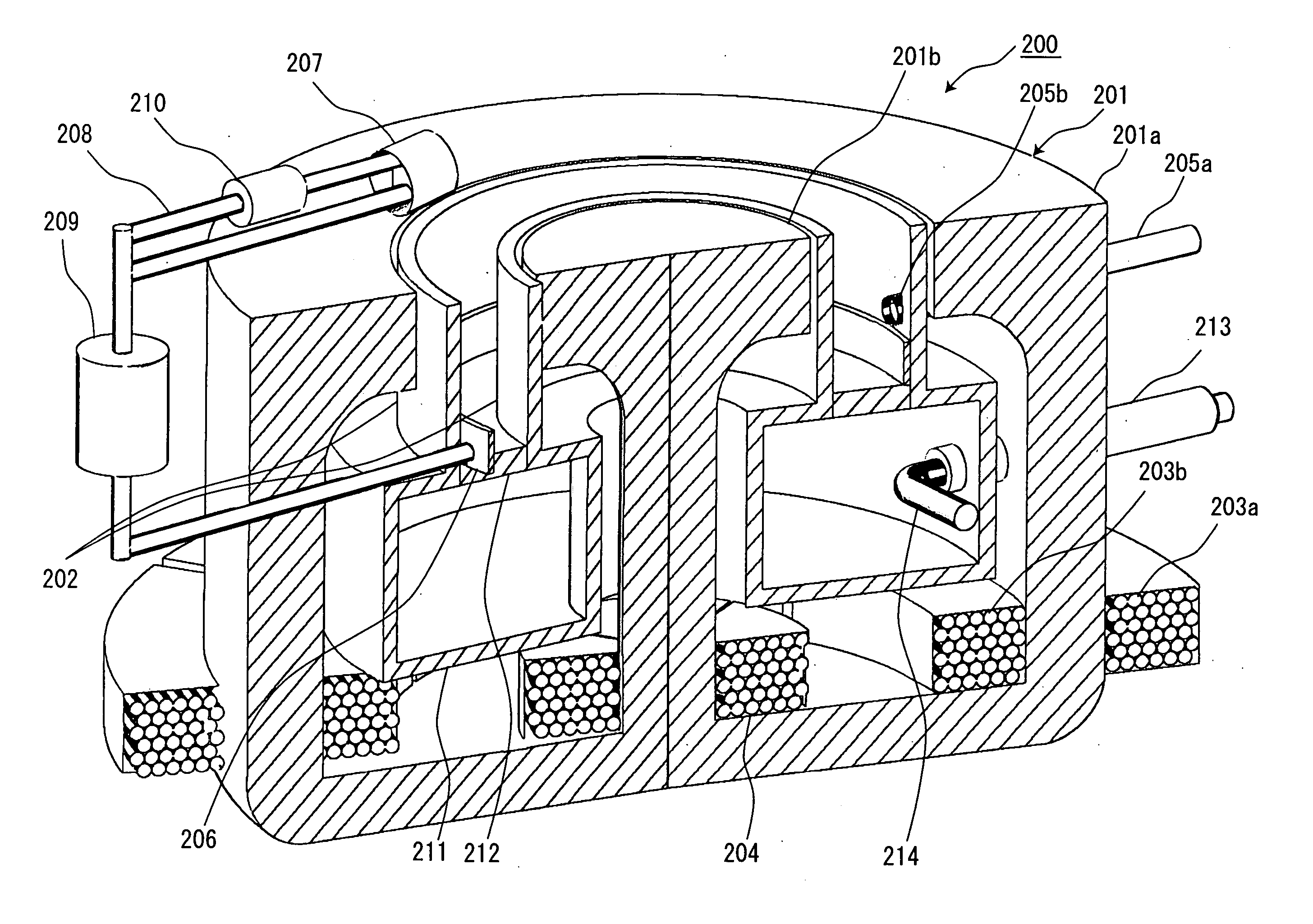 Two-stage hall effect plasma accelerator including plasma source driven by high-frequency discharge