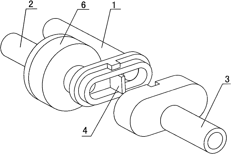 Three-way pipe used in control pipelines for evaporation emission of fuel oil