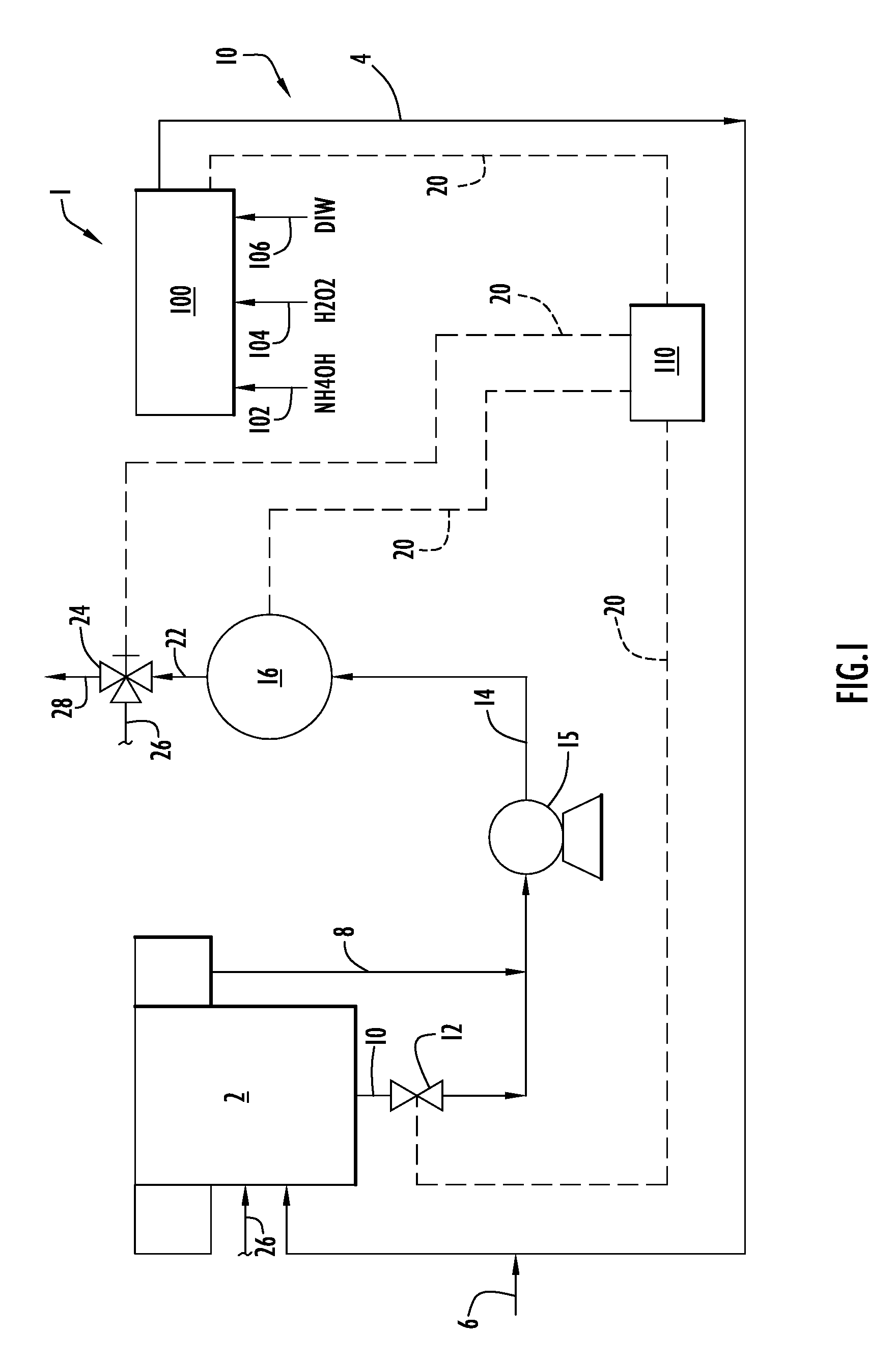 Point-of-use process control blender systems and corresponding methods