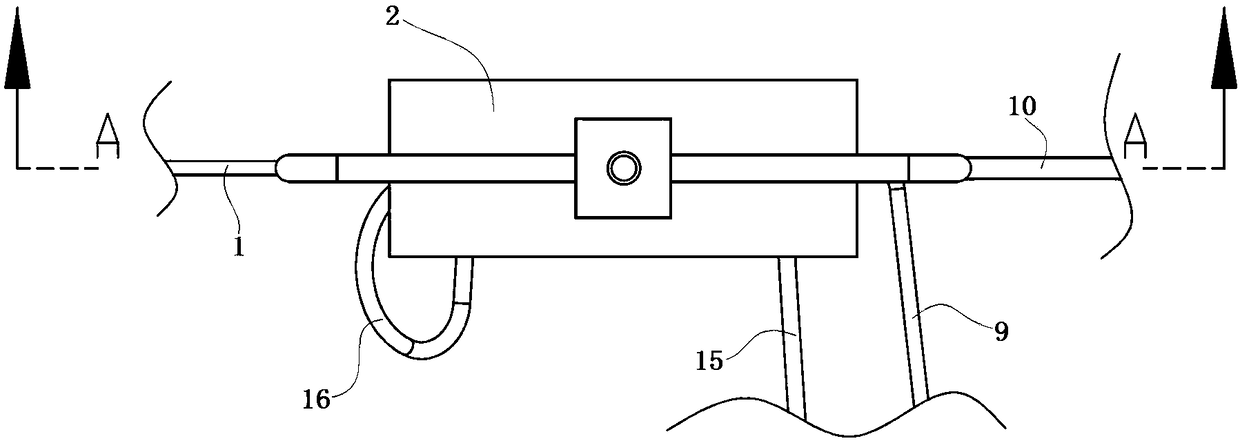 Horizontal type heat conduction oil heating furnace and method thereof