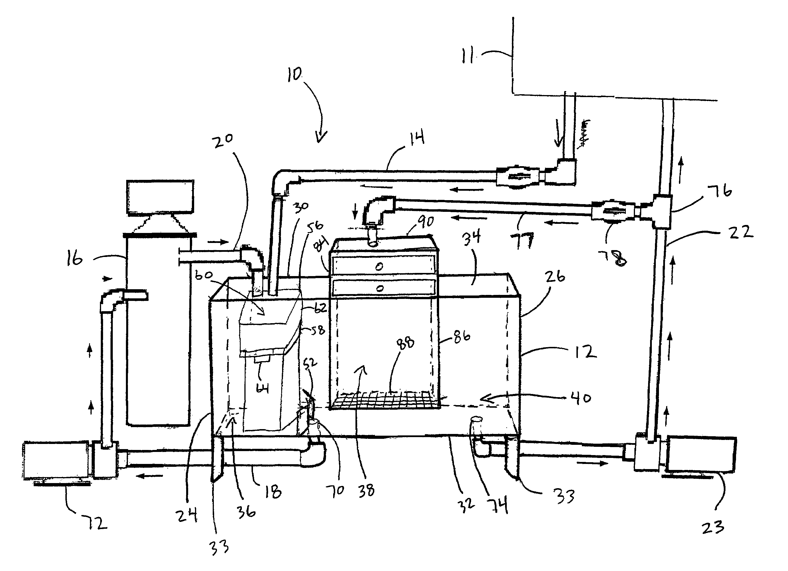 Aquarium filtration system