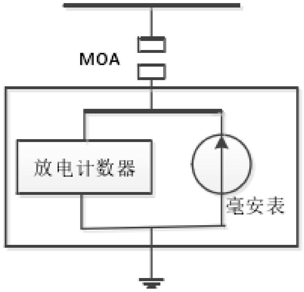 Lightning arrester device for monitoring whether fault occurs in real time