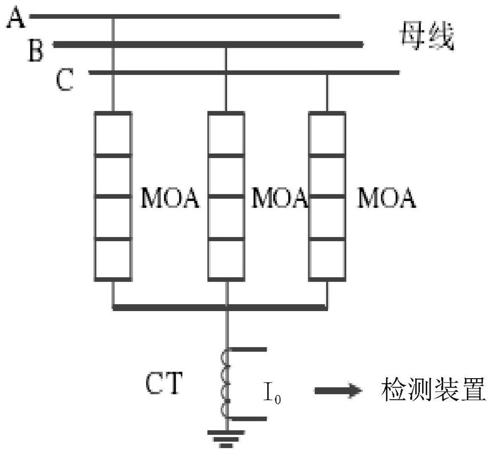 Lightning arrester device for monitoring whether fault occurs in real time