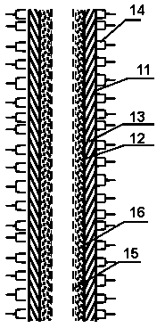 Method for building inner sieve-tube outer gravel-filled artificial natural gas migration passage