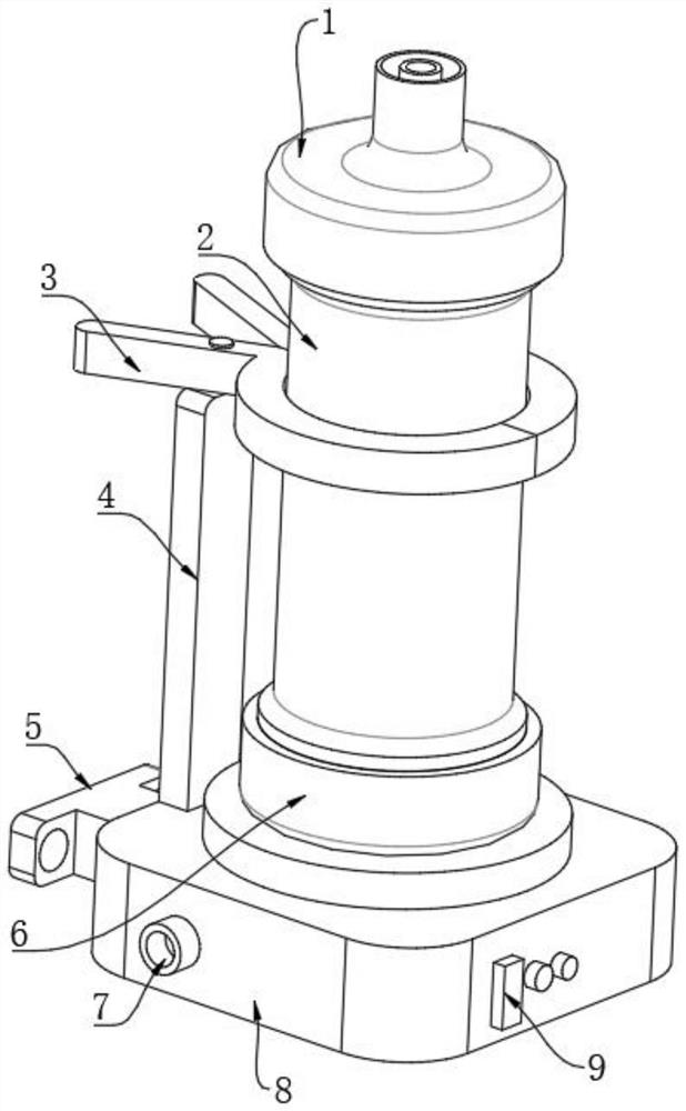 Hemoperfusion device capable of automatically stirring