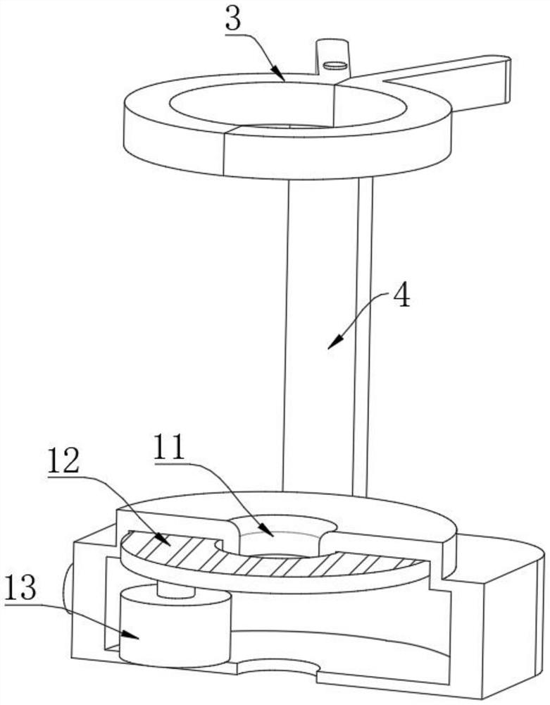 Hemoperfusion device capable of automatically stirring