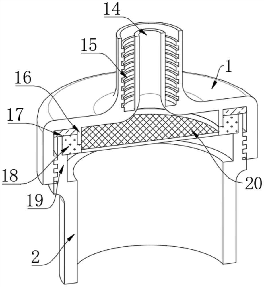 Hemoperfusion device capable of automatically stirring