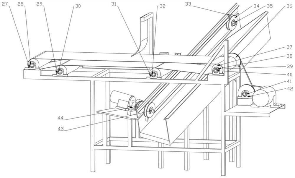 Novel garlic sprout cutting system