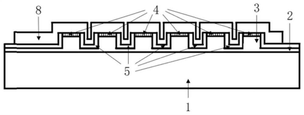 A diamond-based multi-channel barrier control field effect transistor and its preparation method