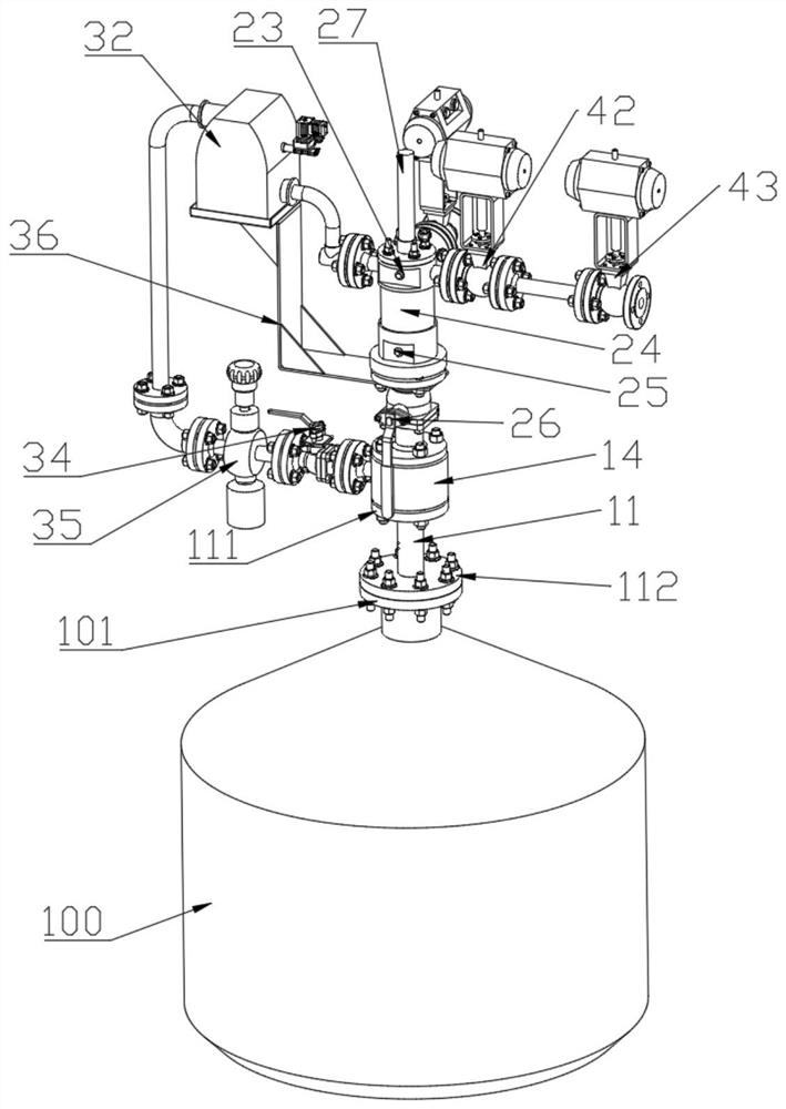 Full-automatic closed sampling system for reaction kettle