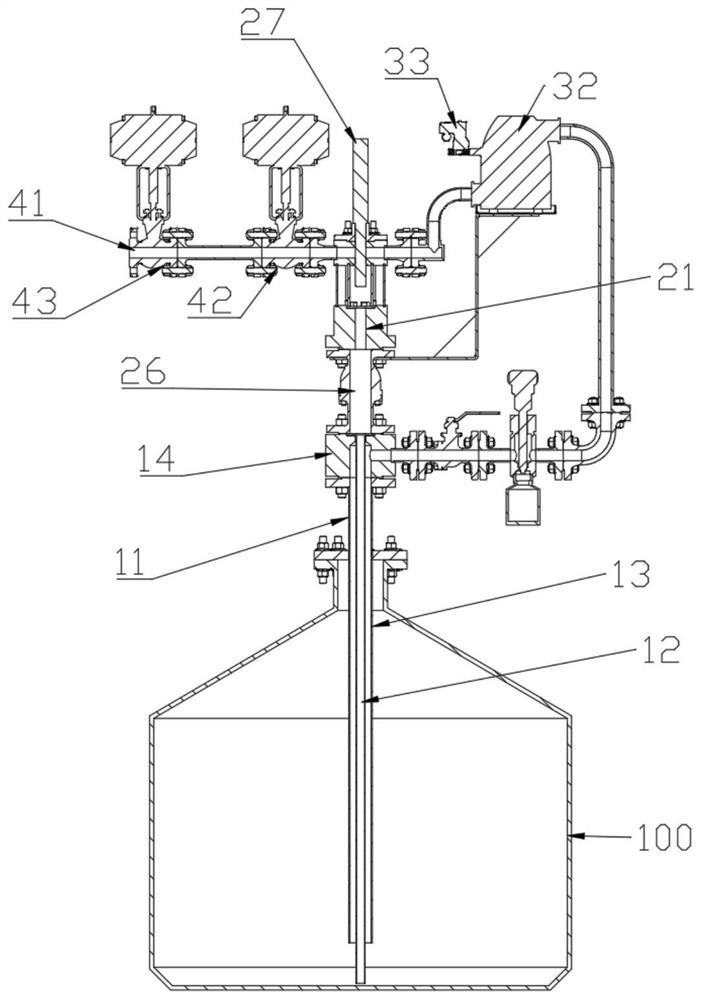 Full-automatic closed sampling system for reaction kettle