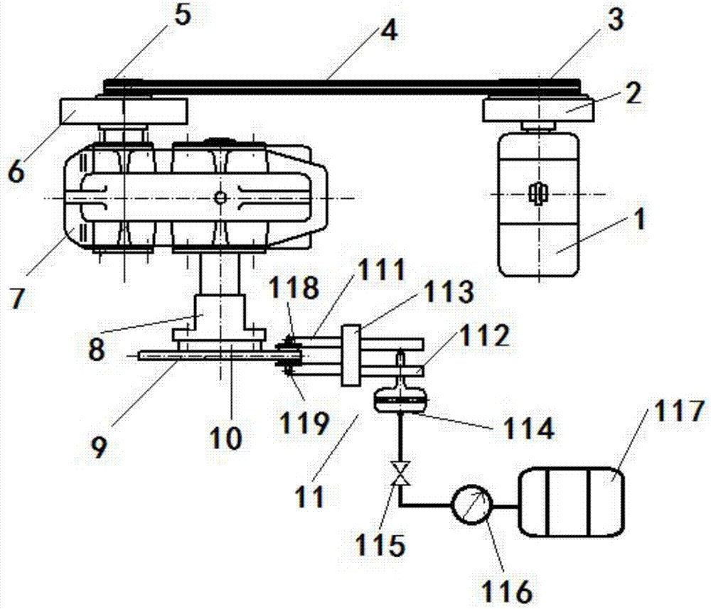 Brake disc noise detection test apparatus