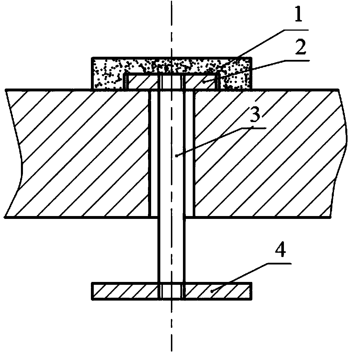 Device for measuring heating mass loss rate of explosive powder