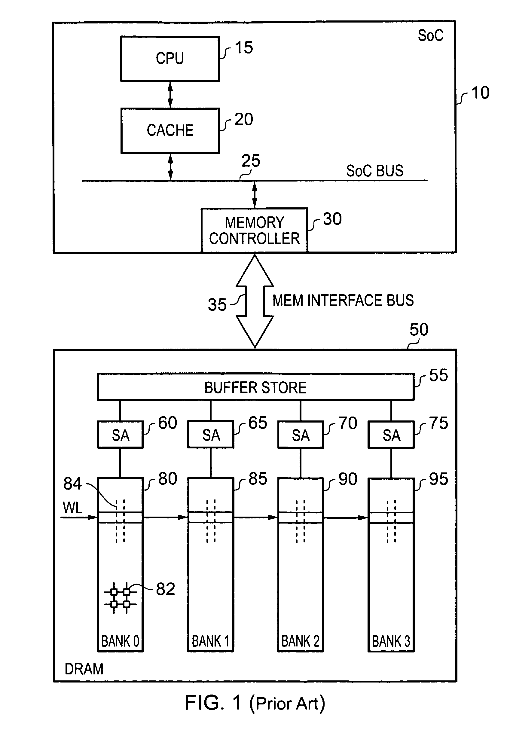 Cache device for coupling to a memory device and a method of operation of such a cache device