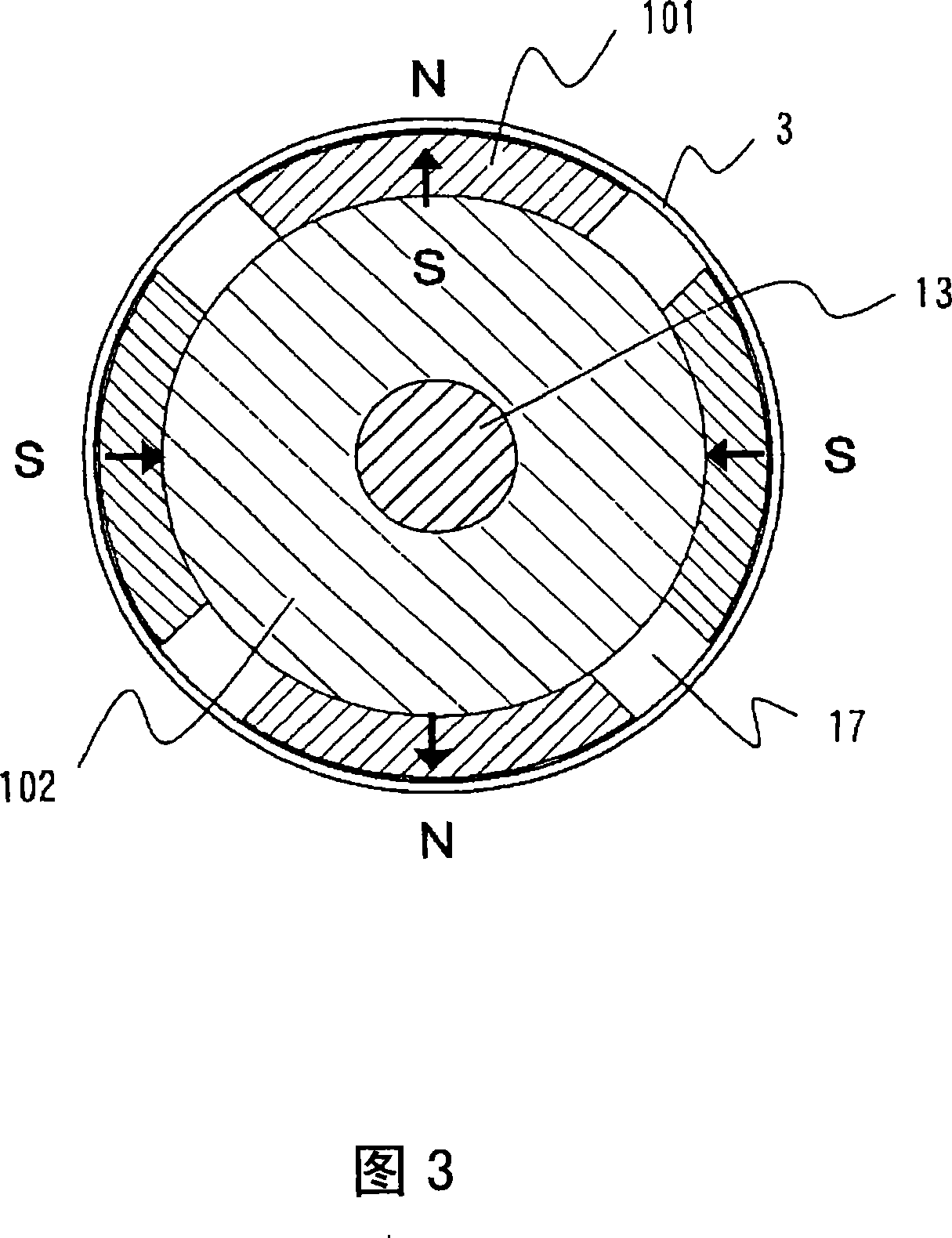 Rotor for motor and manufacturing method therefor