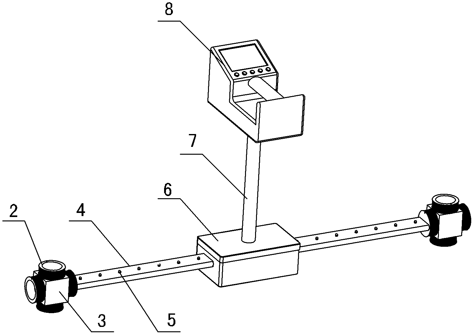 Method for detecting positions of underground metal pipelines by aid of space vector method and device