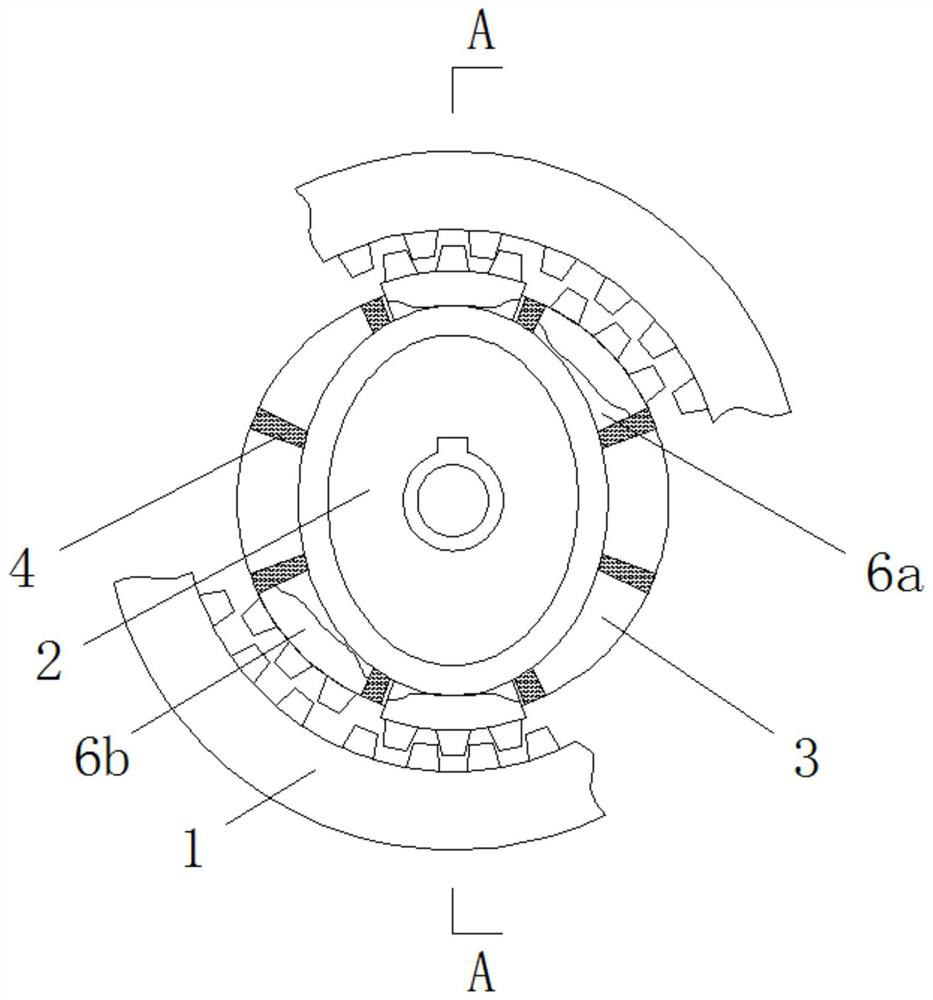 An improved structure of a harmonic reducer flex wheel