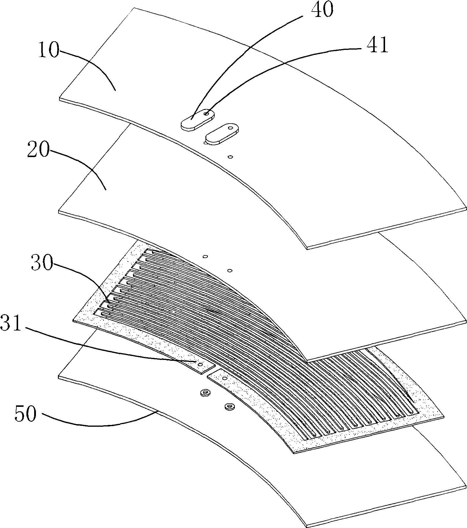 Thermoelectric sheet and manufacturing method thereof