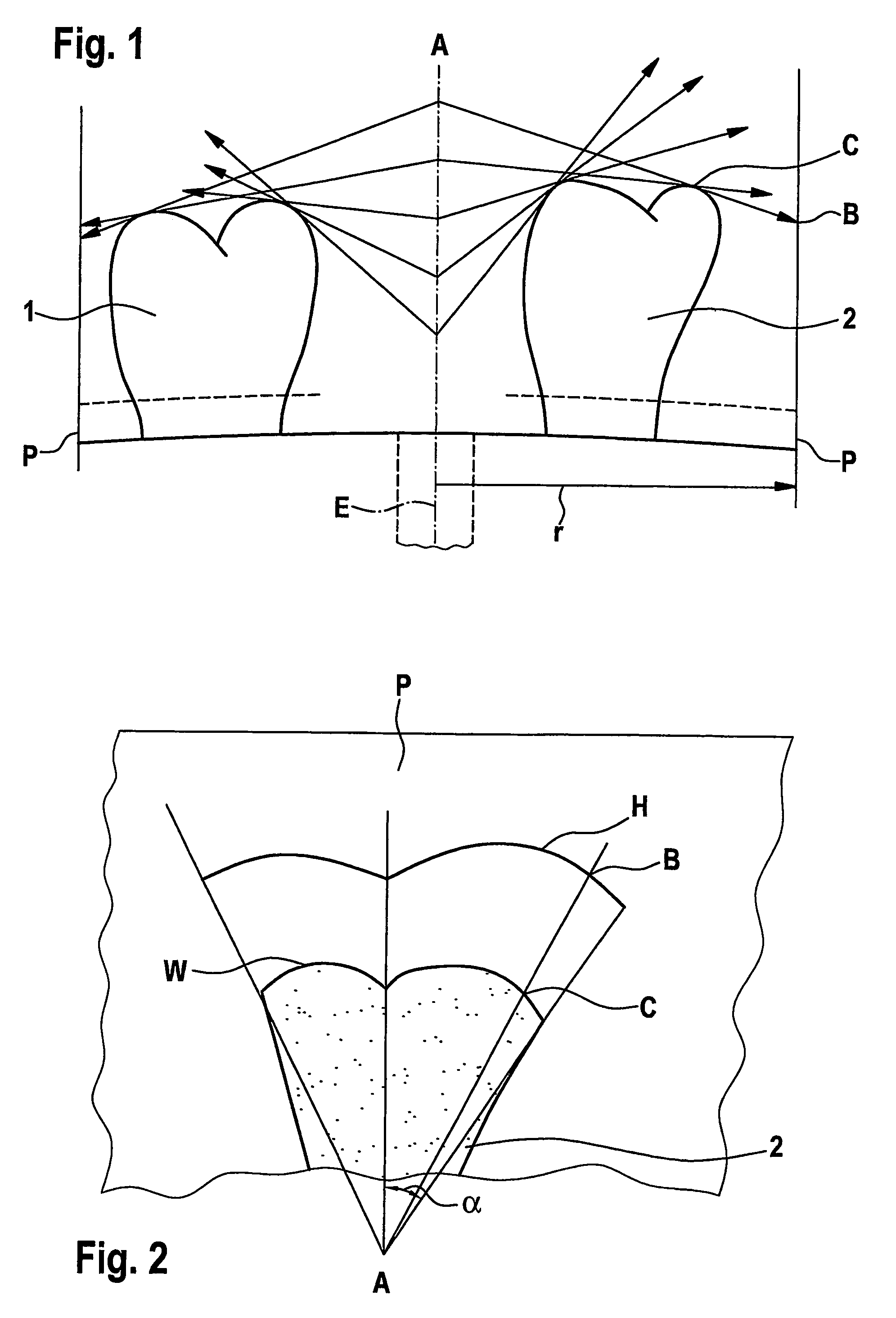 Method for precisely-positioned production of a cavity, especially a bone cavity and instrument therefor