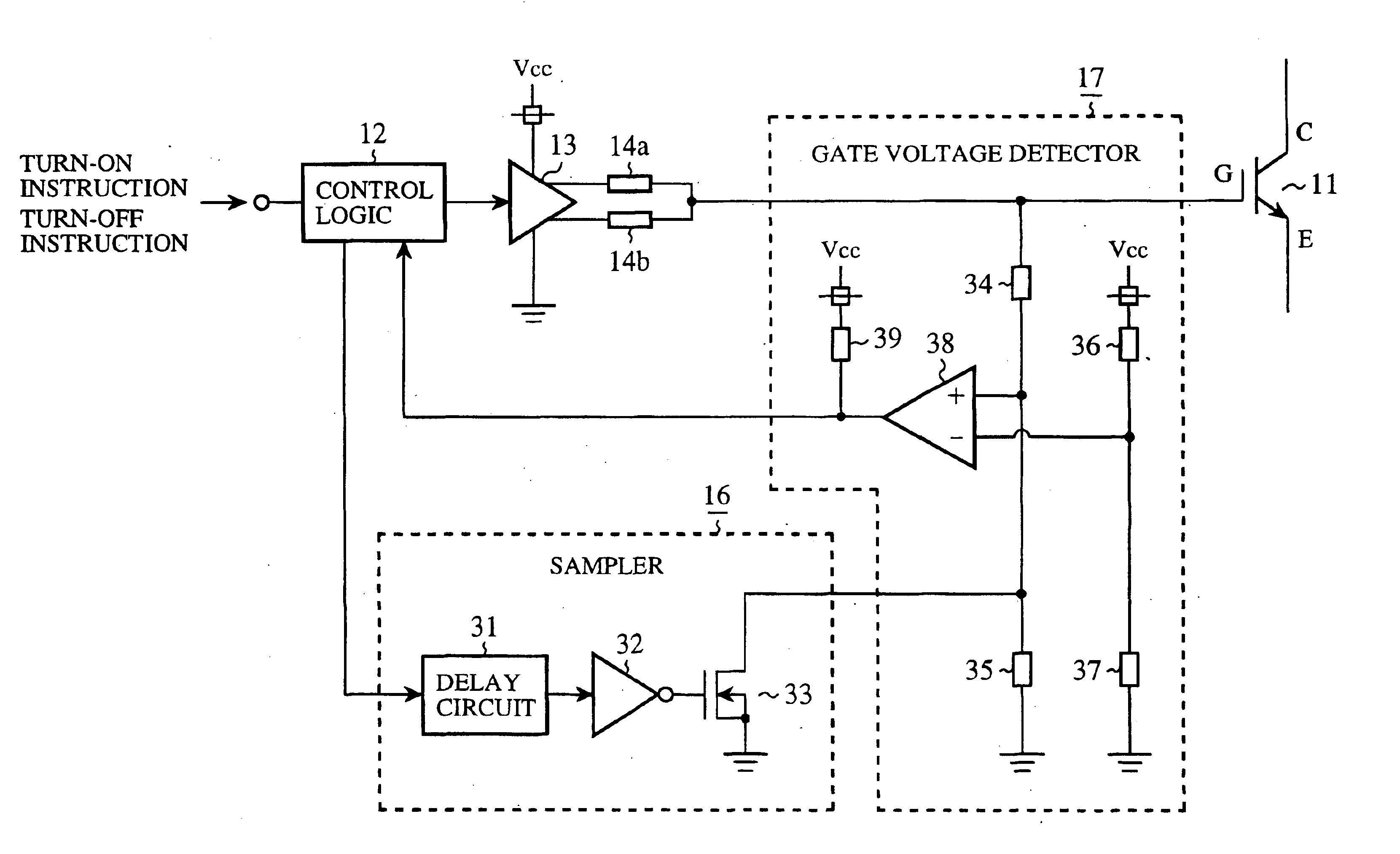 Drive circuit for driving power semiconductor device