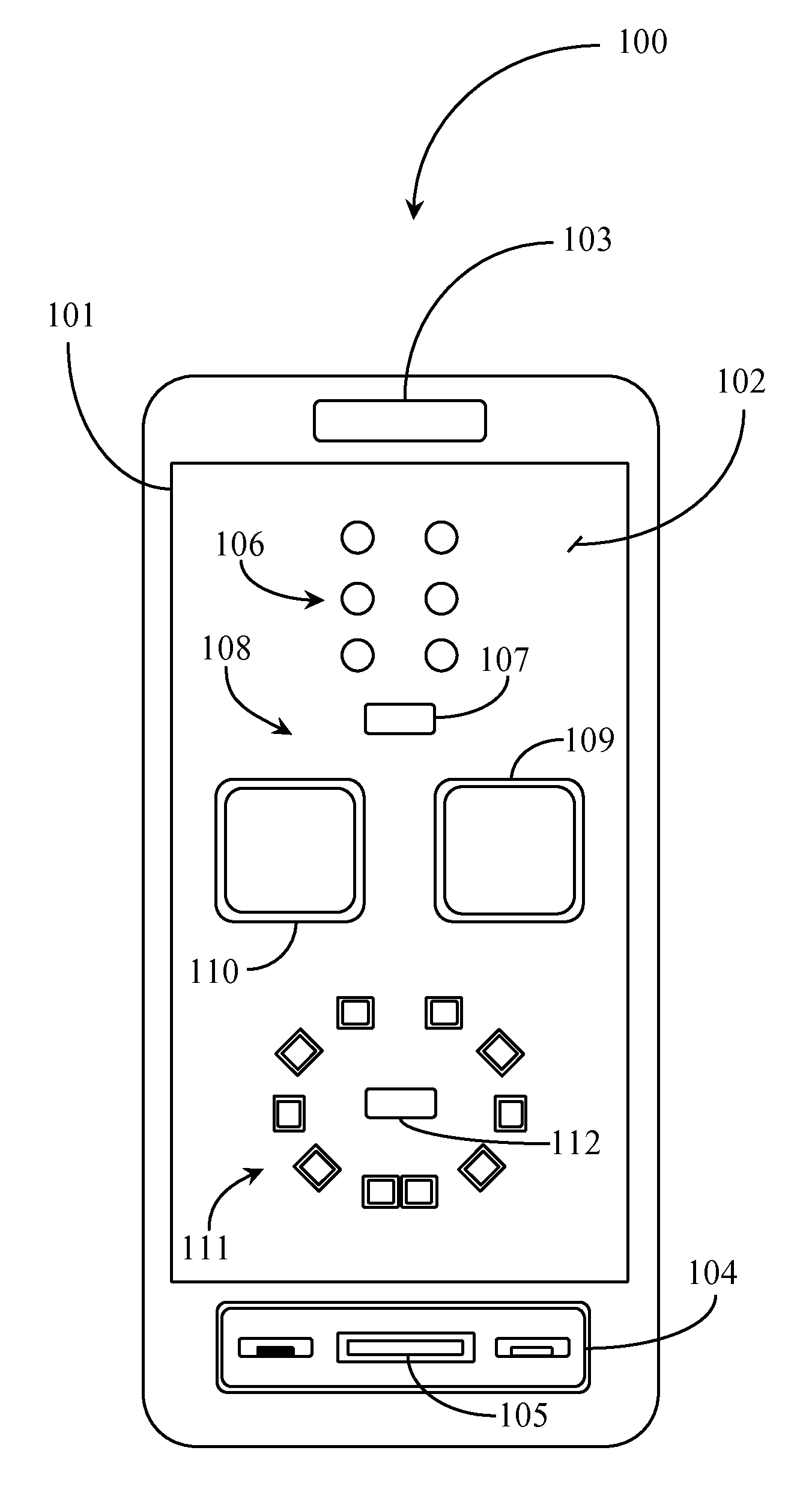 Touch screen overlay for visually impaired persons
