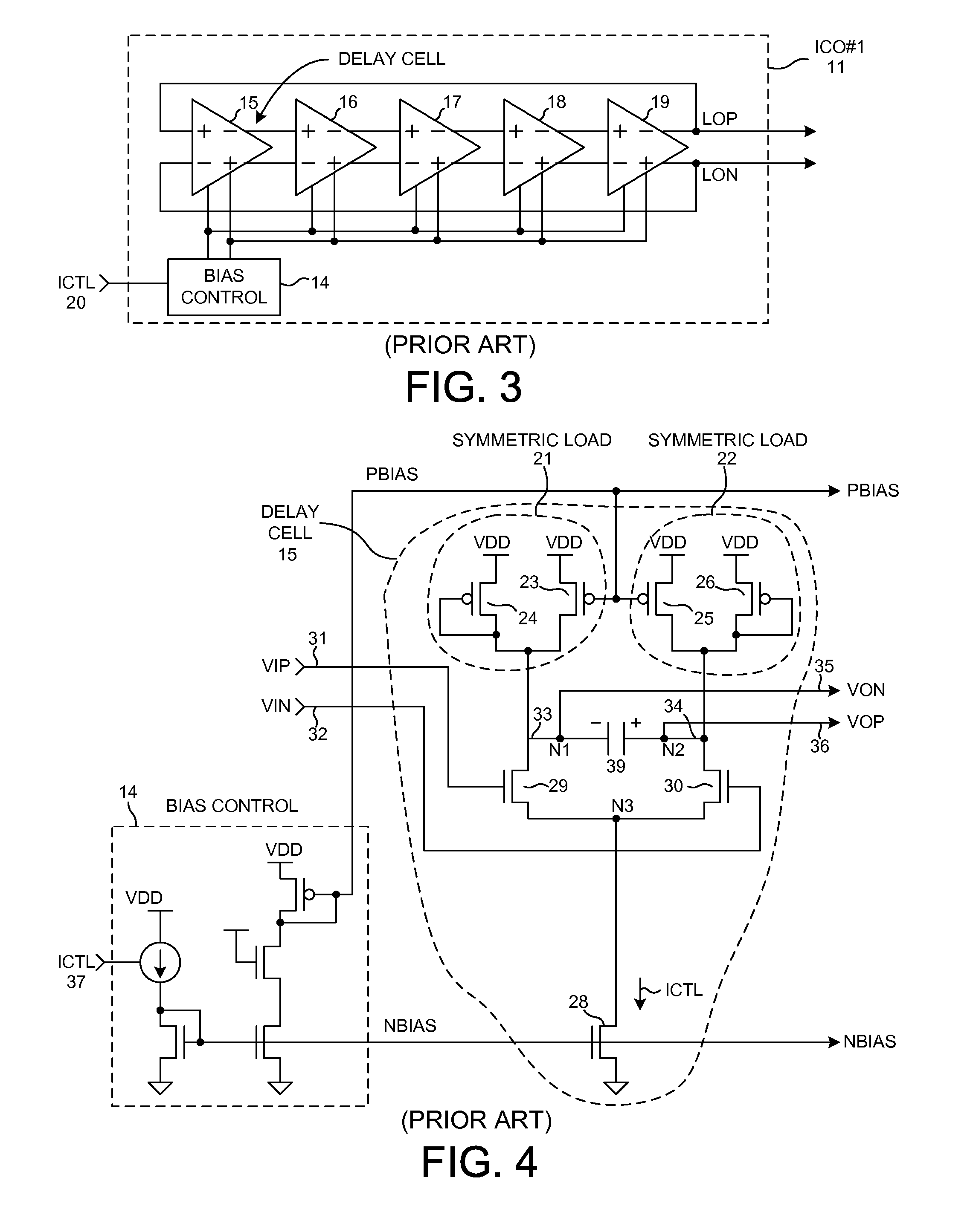 Symmetric load delay cell oscillator