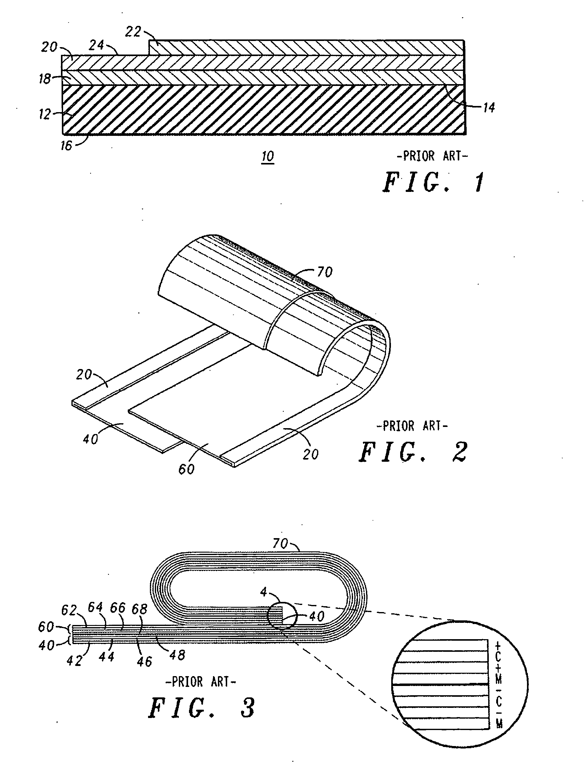 Impact resistant electrochemical cell with tapered electrode and crumple zone
