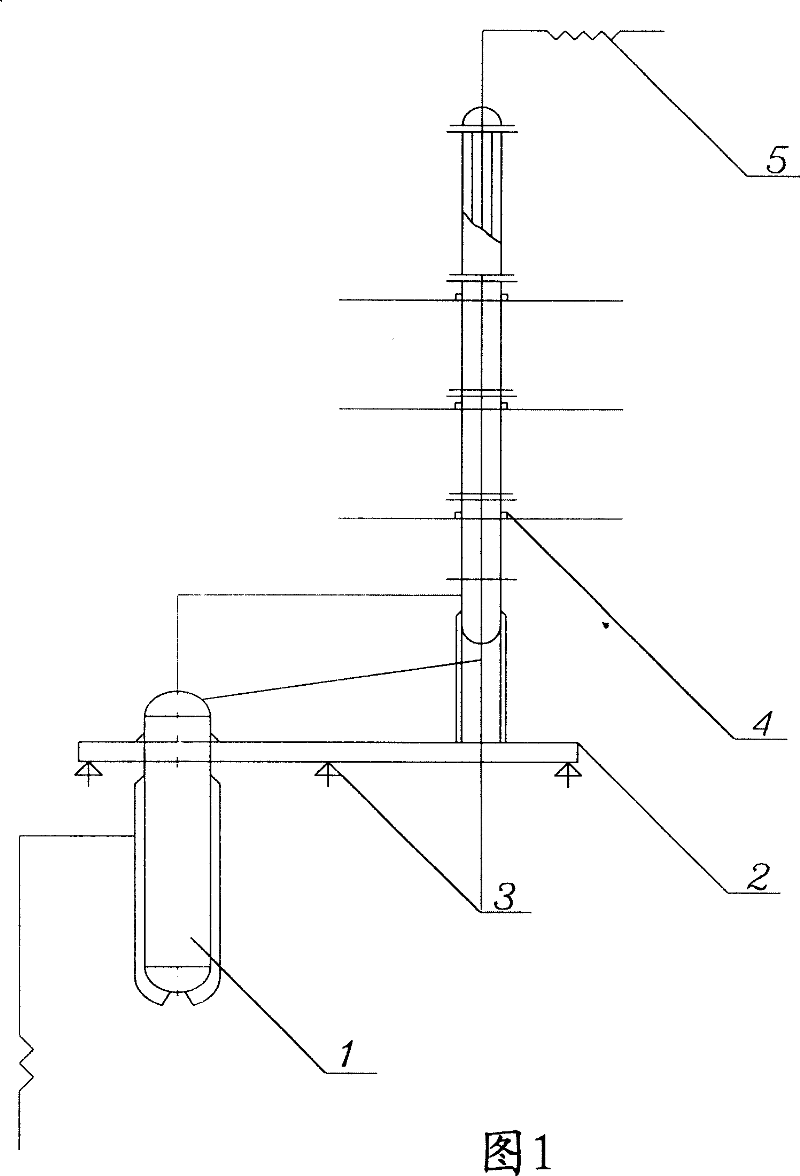 Control method of liquid level in autoclave for fluothane hydrocarbon production