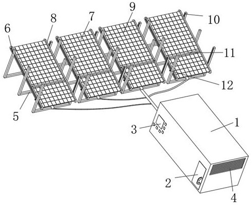 Battery energy storage power station for balancing power grid load