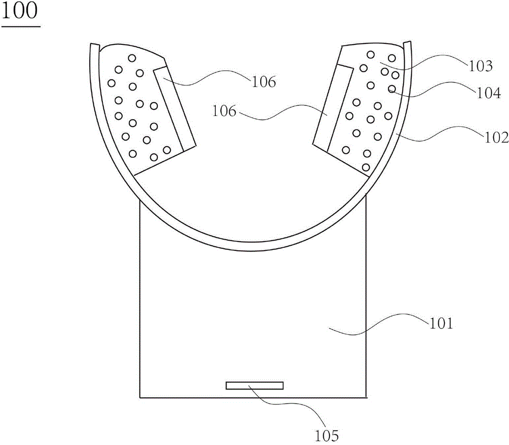 Mouth support component, mouth opening apparatus and mouth opening method