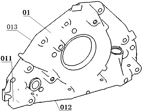 Crankshaft front oil seal seat and assembly method