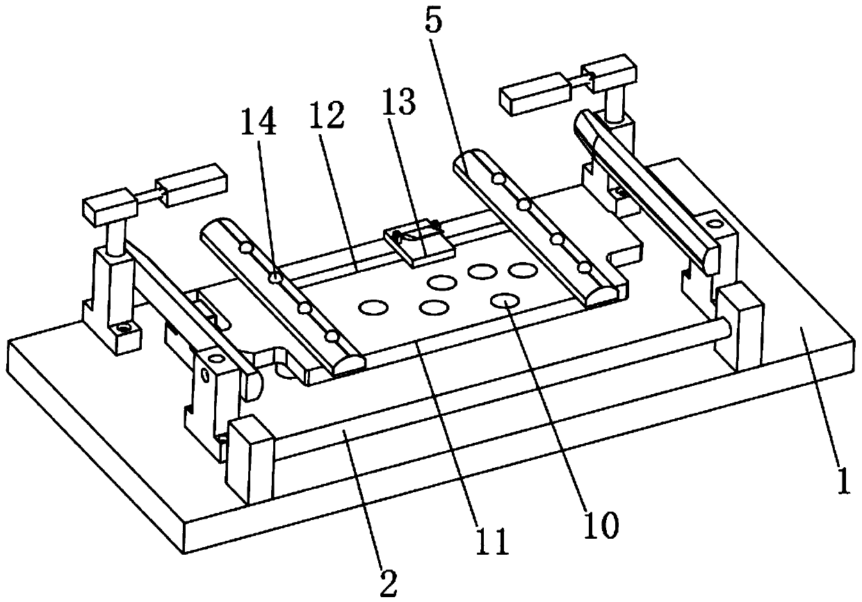 Production equipment of AGM partition plate and using method thereof