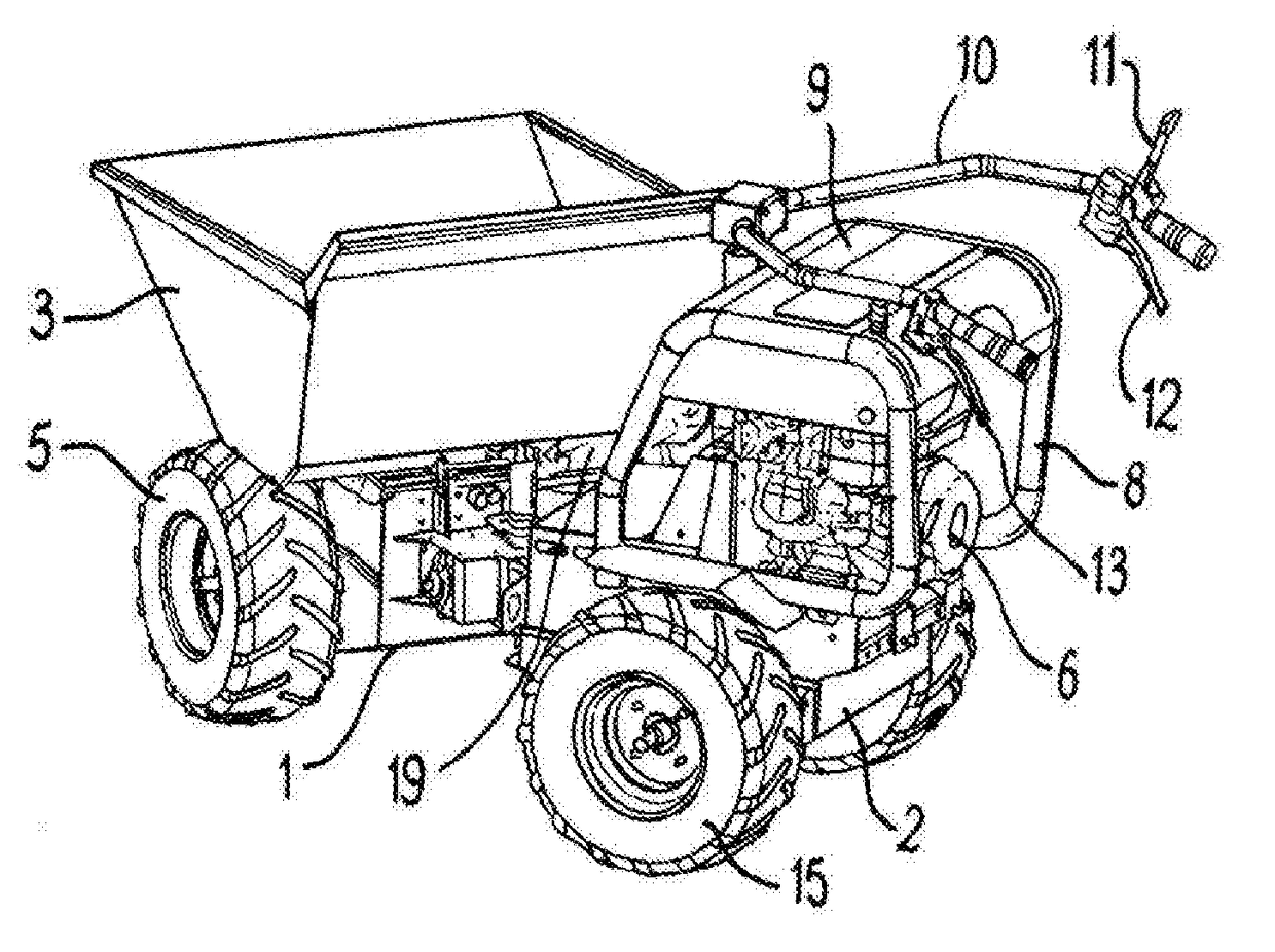 Articulated vehicle