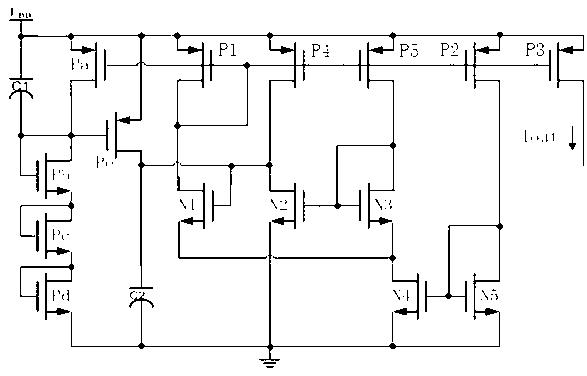Reference current and reference voltage generation circuit with high power-supply rejection ratio and low power consumption